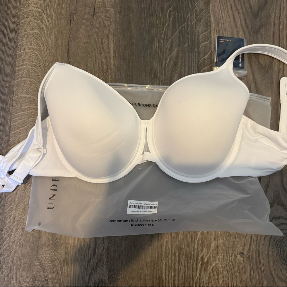 NWT Elegant White Underwire Bra By Underoutfit